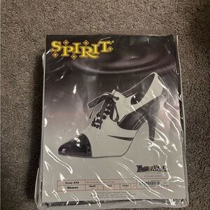 Spirit Black and White Heels